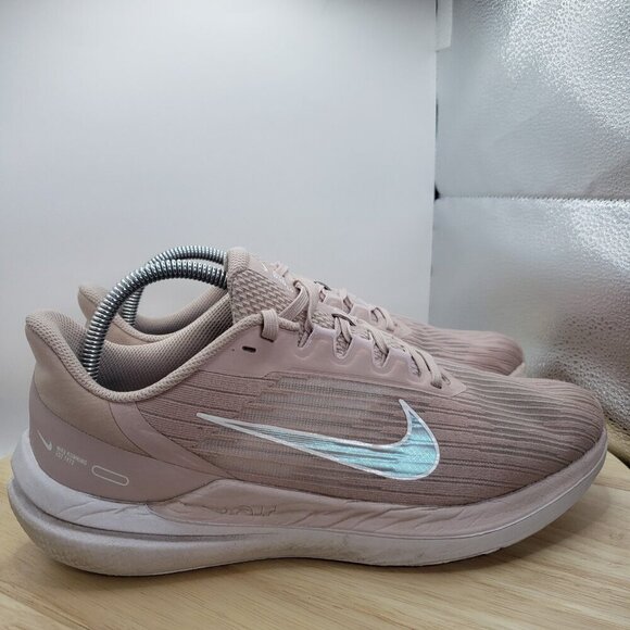 Nike Air Winflo 9 Womens Size 10 Shoes Pink Oxford Athletic Sneakers - Picture 1 of 7